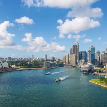 Beautiful view of Sydney