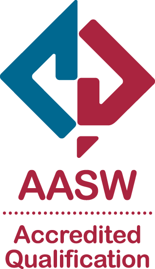 Australian Association of Social workers logo stacked