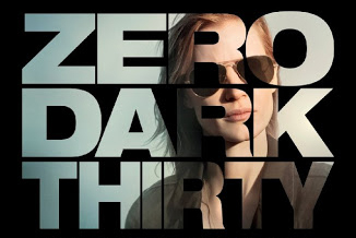 Image of Jessica Chastain and text reads Zero Dark Thirty. Movie by Columbia Pictures.